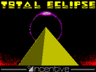 Total Eclipse title screen for ZX Spectrum
